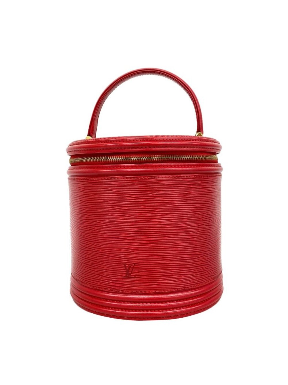 Louis Vuitton Handbag Epi Cannes Castilian Red